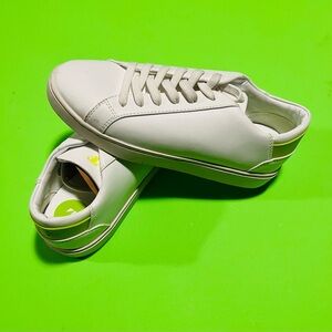 Thousand Fell Women’s White Acid Clean Lace Up Sneakers Size 7.5
